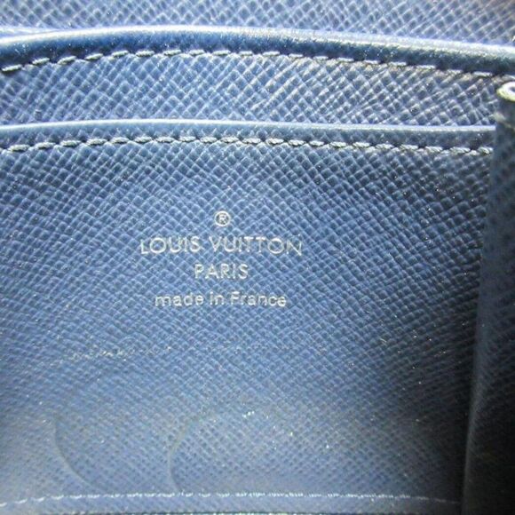 Louis Vuitton Epi Zippy Coin Purse M60384 Wallet Navy Leather - Picture 10 of 11